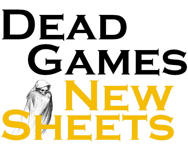 Cover image for Dead Games, New Sheets