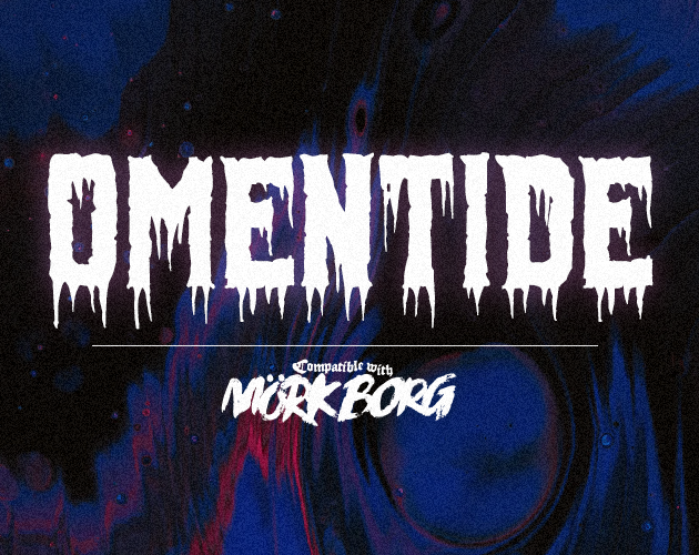 Cover image for OMENTIDE - for MÖRK BORG