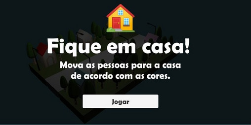 Cover image for Fique em casa
