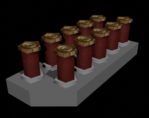 PS1 Style doom shotgun shells ammo pickup by 3JUP1T3R