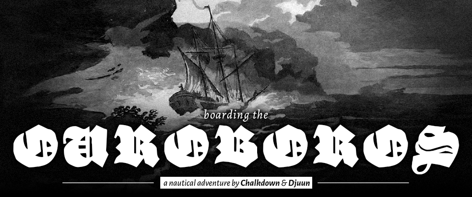 Boarding the Ouroboros - for MÖRK BORG