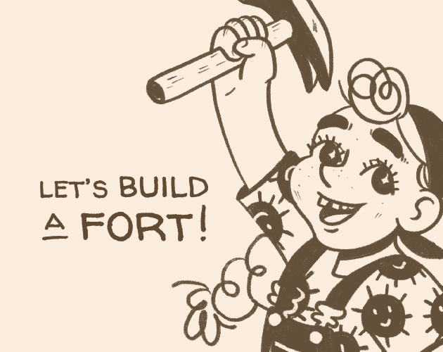 Cover image for Let's make a fort!
