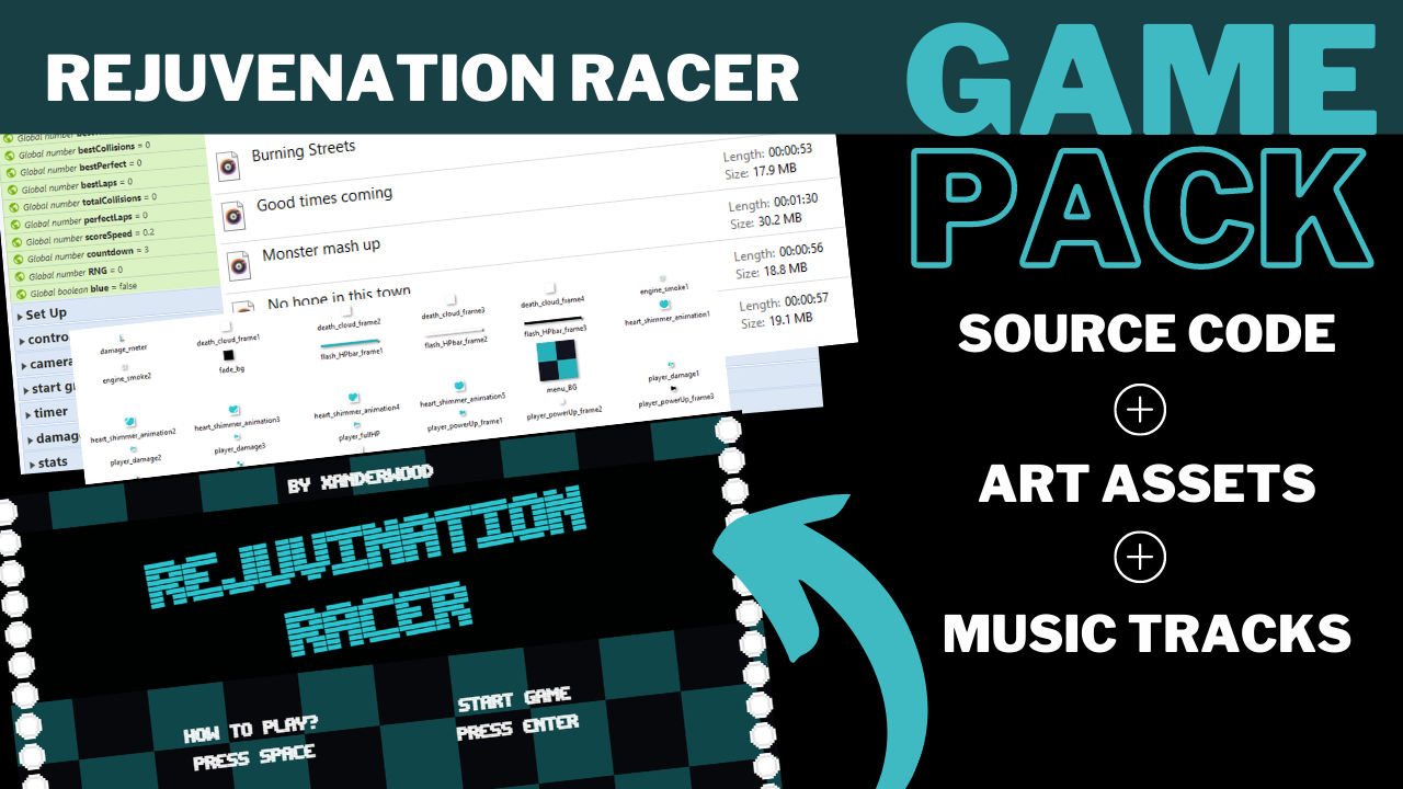 Rejuvenation Racer Game Pack