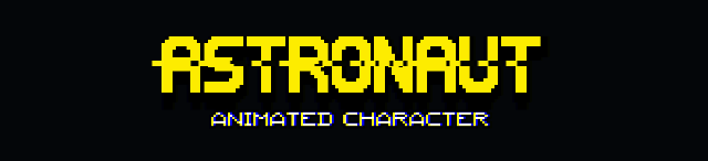 [ASSET PACK] ASTRONAUT 🚀 (8-DIRECTIONS CHARACTER ANIMATION PACK)