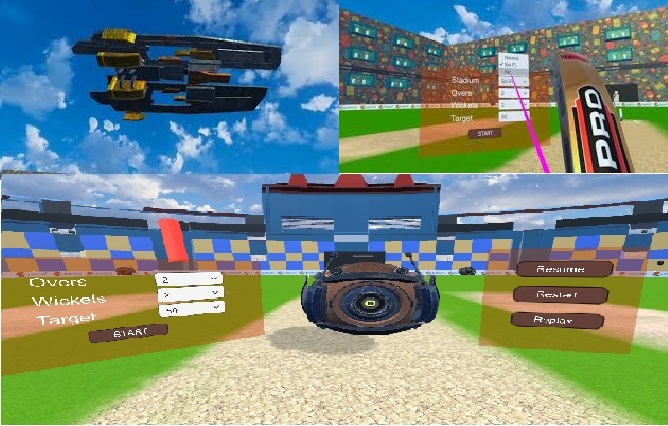 Cover image for Robot Cricket VR