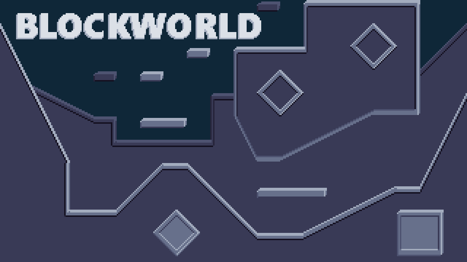 Blockworld Platformer Tileset