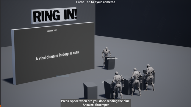 MULTIPLAYER quiz show game