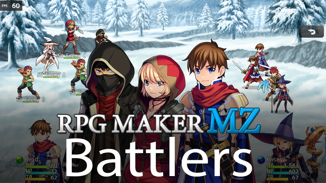 MZ boss added! - RMMZ Battlers by Low