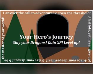 Your Hero's Journey   - Business card RPG 
