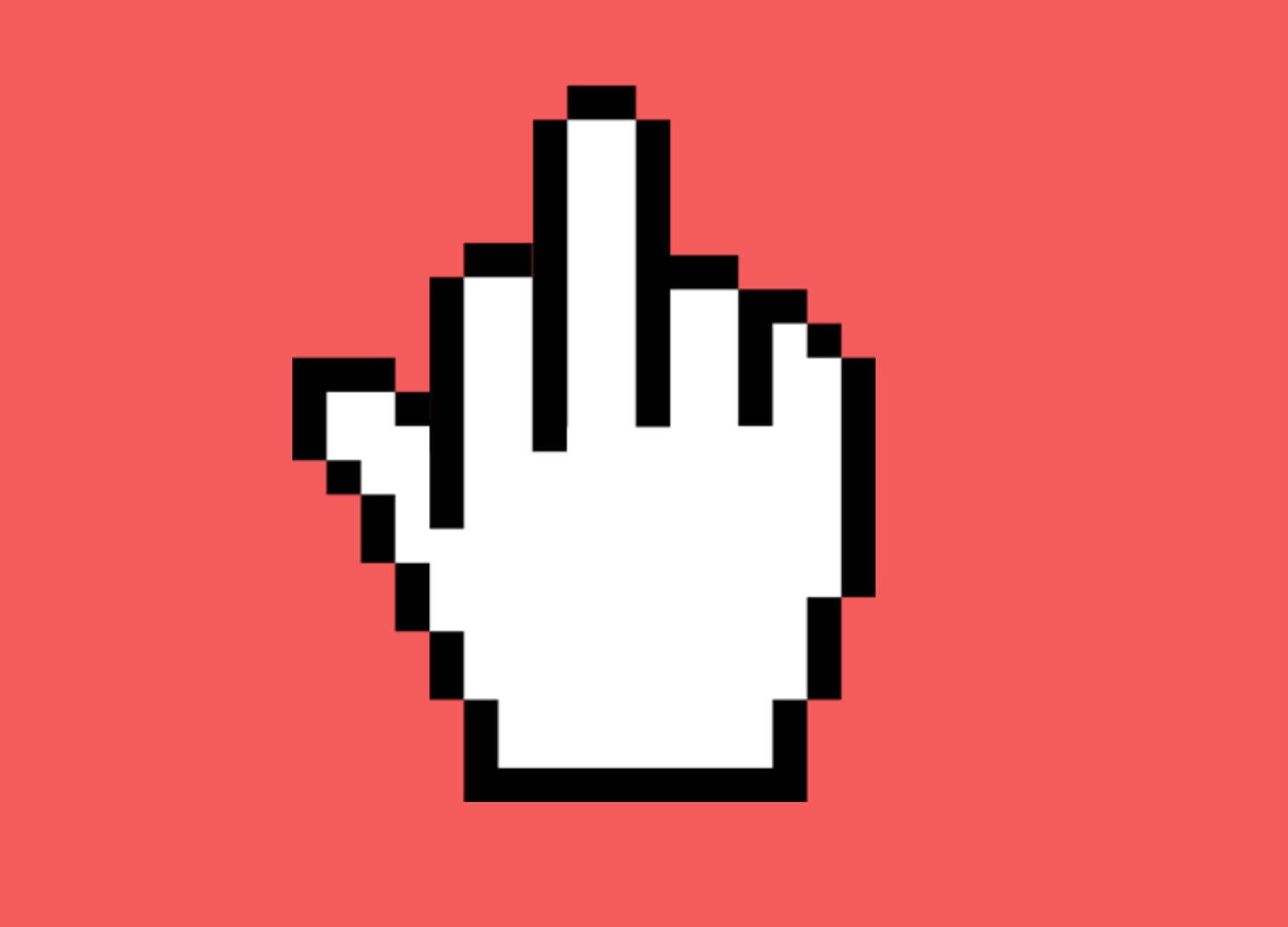Палец пиксель
