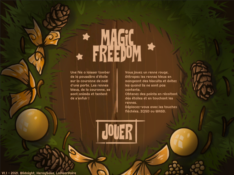 Cover image for Magic Freedom