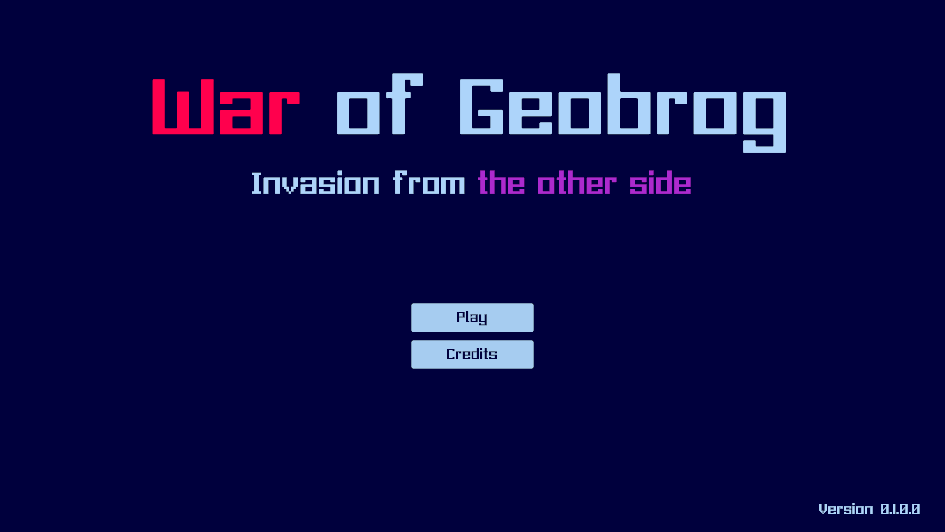 War of Geobrog