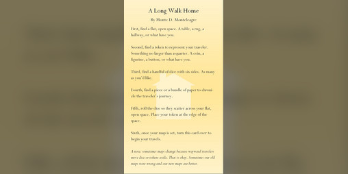 Cover image for A Long Walk Home