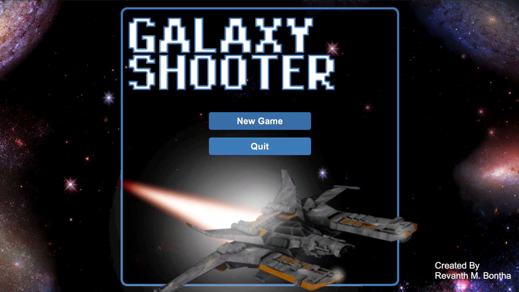 Cover image for Galaxy Shooter