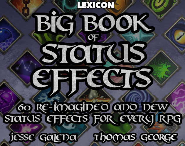 Big Book of Status Effects by Jesse Galena RexiconJesse