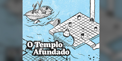 Cover image for O Templo Afundado [one page dungeon]