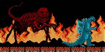 Godzilla NES But Your Red (cancelled project)