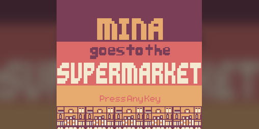 Cover image for Mina Goes to the Supermarket