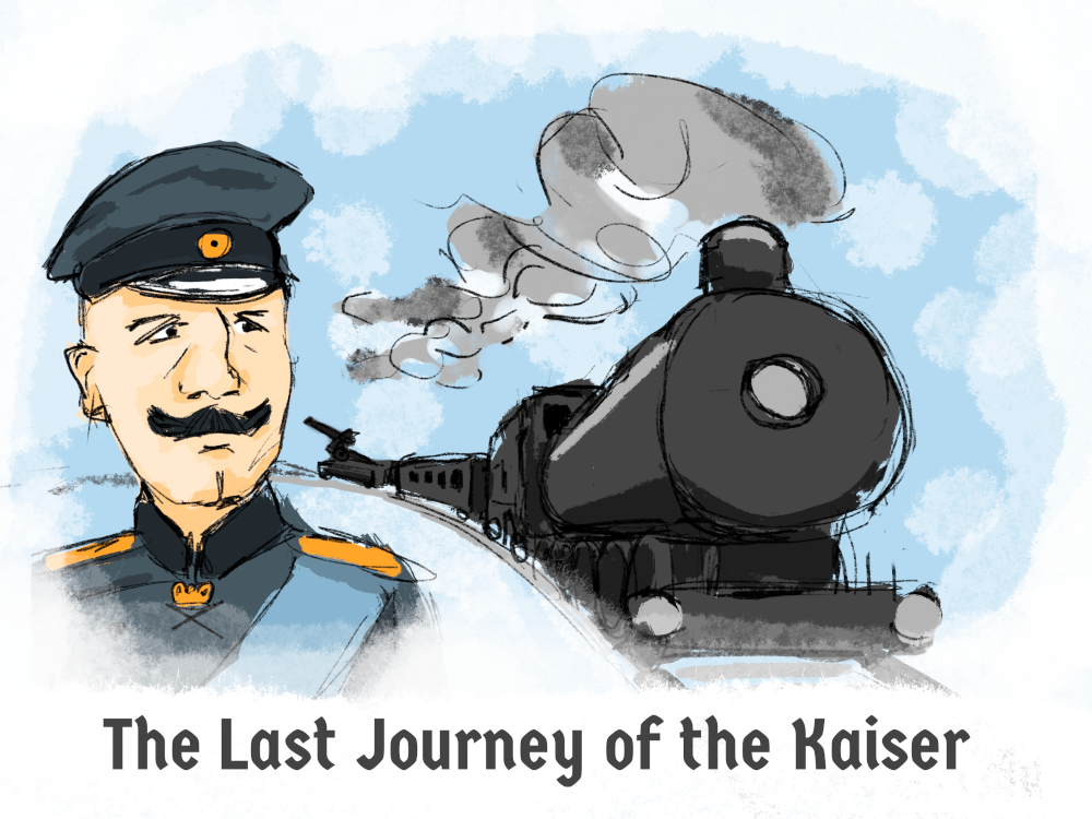 The last journey of the Kaiser