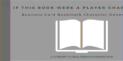 Cover image for Business Card Bookmark Character Generator
