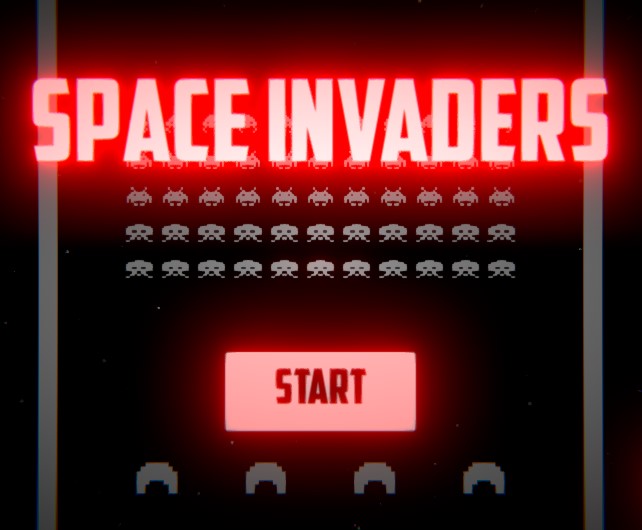 Space Invaders by Karl Fayeton