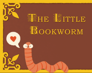 The Little Bookworm   - Reading Challenge Business Card RPG 