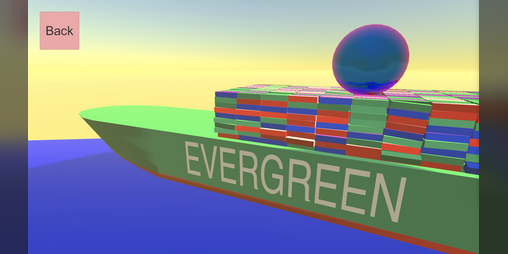 Cover image for A big ball falling on a big boat