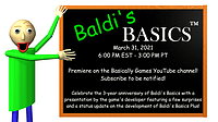 NEW IMPROVEMENTS ARE HERE!  Baldi's Basics Plus V0.3.0 