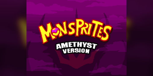 Cover image for Monsprites - Amethyst Version