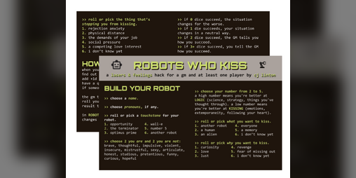 Cover image for ROBOTS WHO KISS