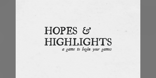 Cover image for Hopes and Highlights