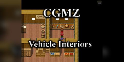 Cover image for [CGMZ] Vehicle Interiors for RPG Maker MZ