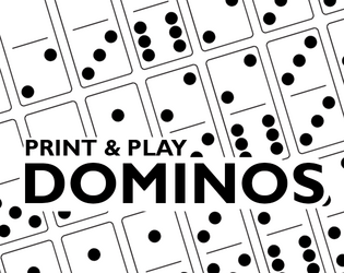 Print & Play Dominos   - Simple, printable domino cards 