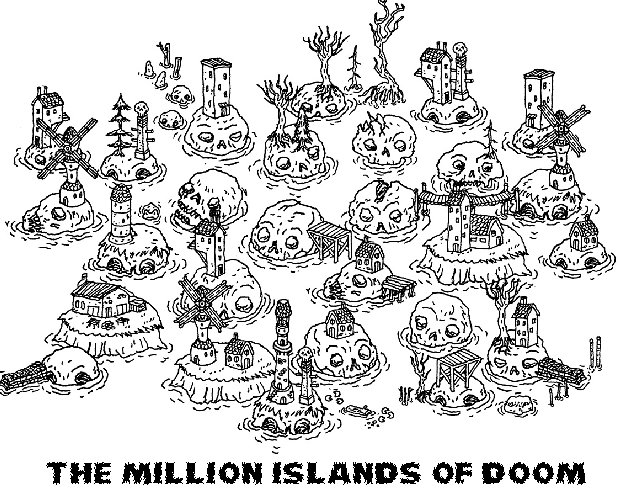 Cover image for The Million Islands of Doom!