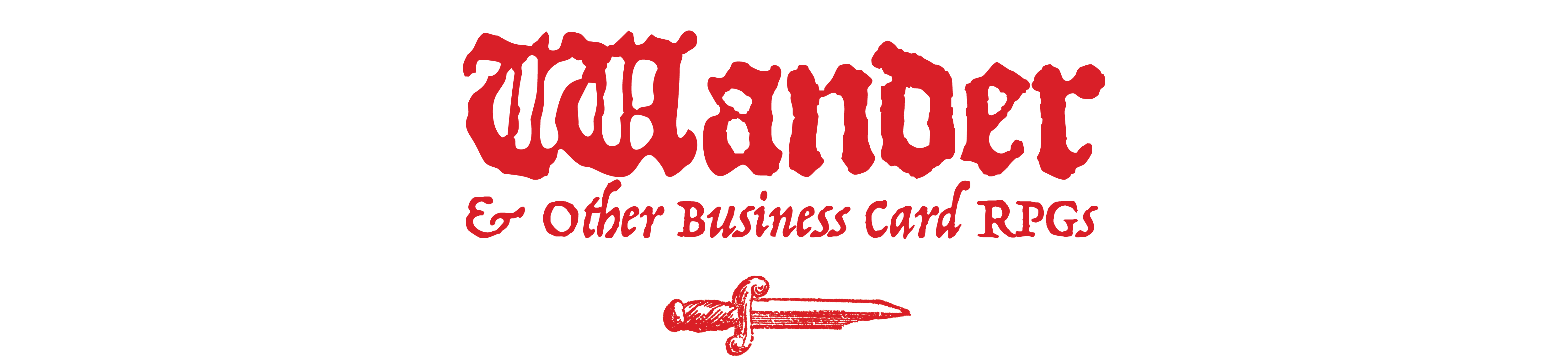 Wander and other business card RPGs
