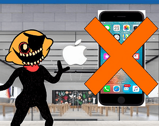 Friday Night Funkin' but monster has no iphone :(