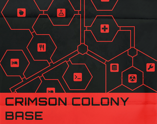 Crimson Colony Maps   - Sci-fi rpg asset pack 