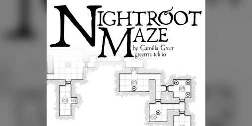 Cover image for Nightroot Maze