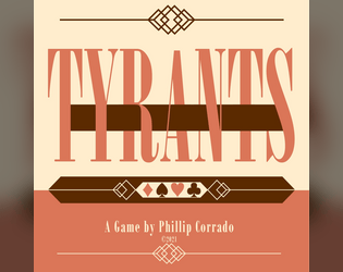 TYRANTS   - 1 on 1 Card Game 