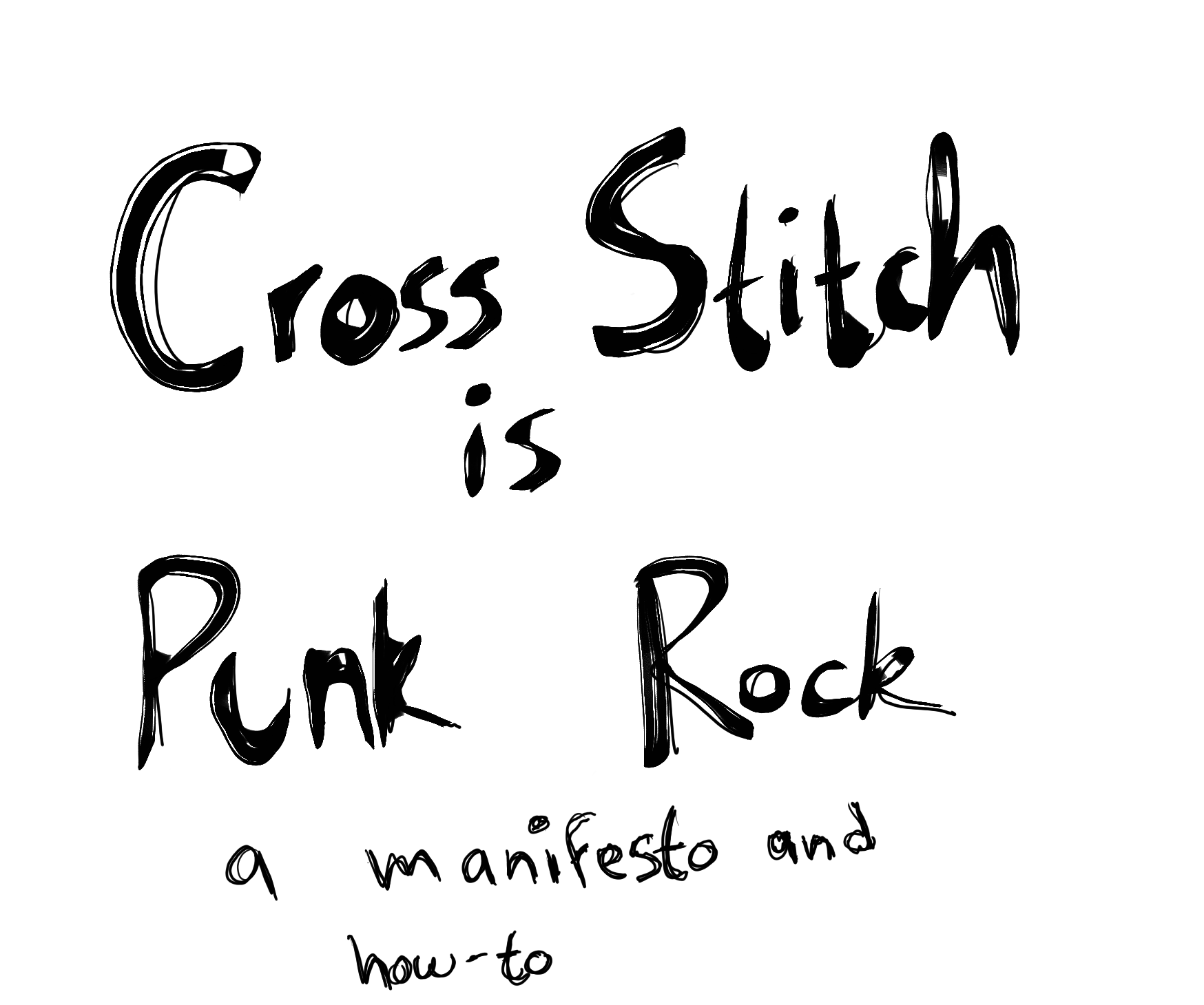 Cover image for Cross Stitch Zine
