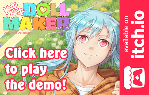 All-ages BL game Doki Doki Dollmaker is Live on Kickstarter