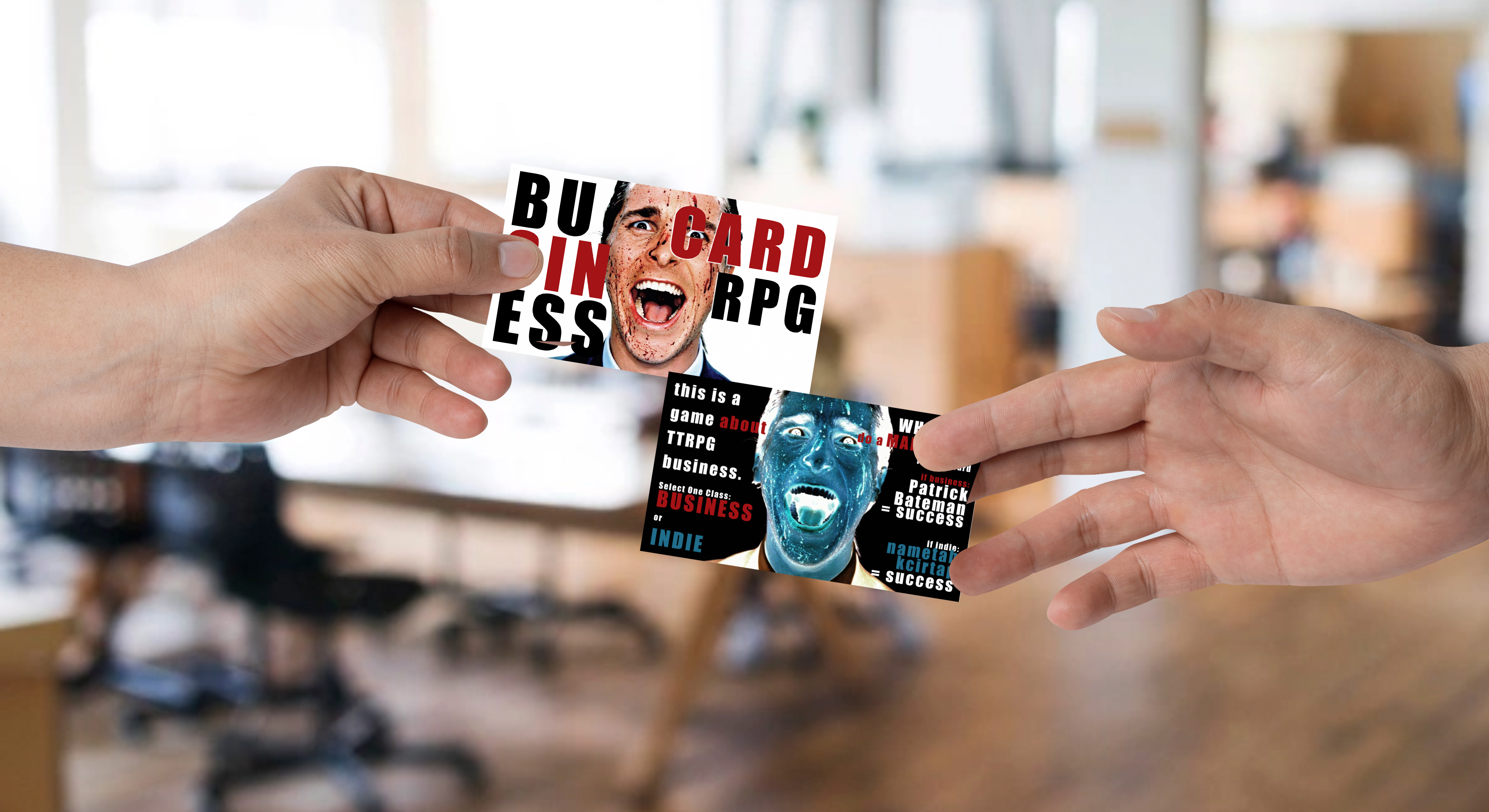 Business Card RPG: Do A Marketing Edition