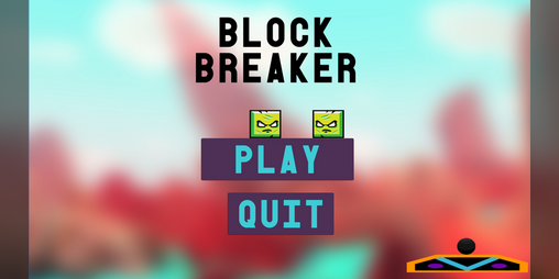 Cover image for Block breaker