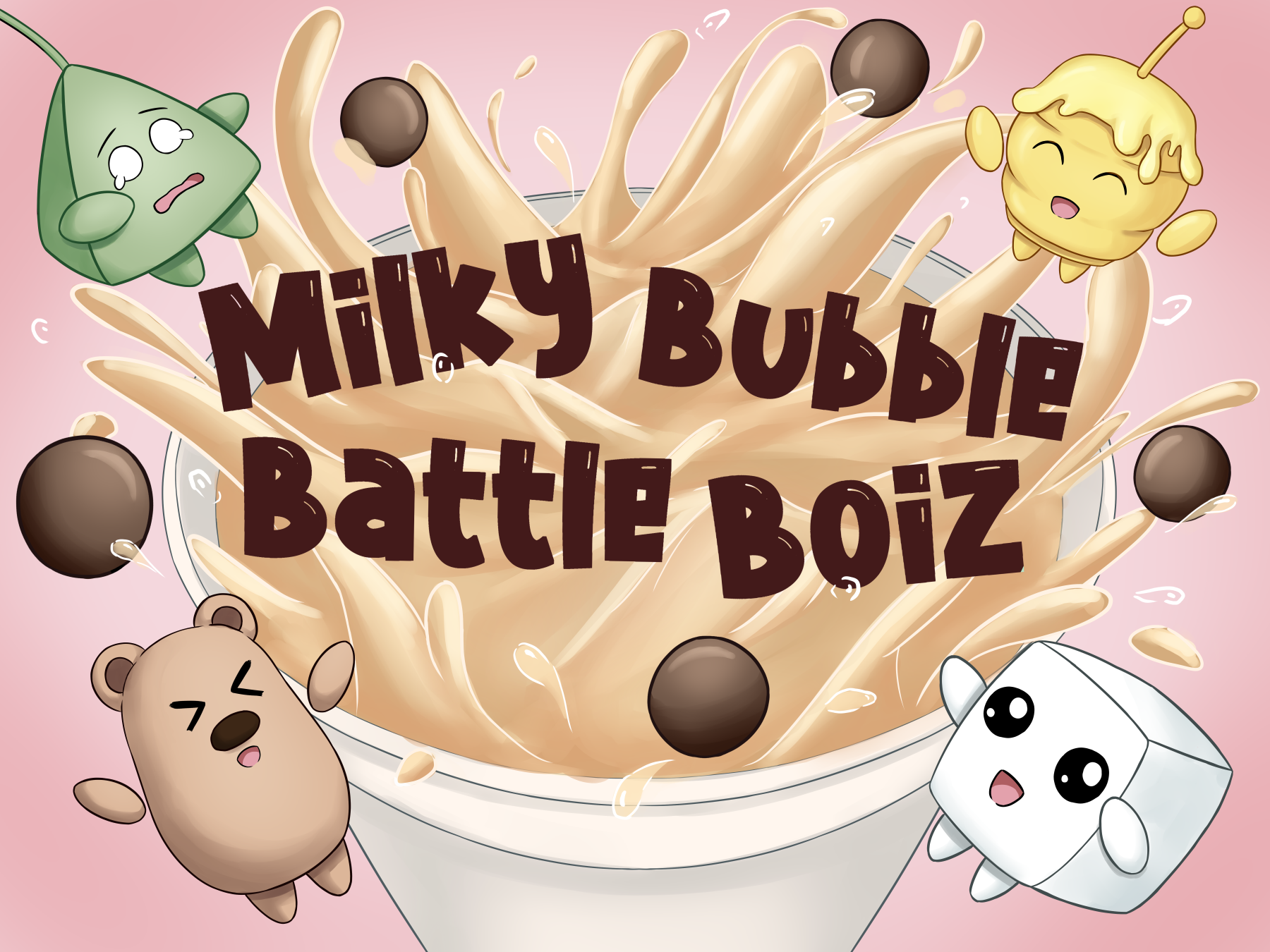 Milky Bubble Battle Boiz