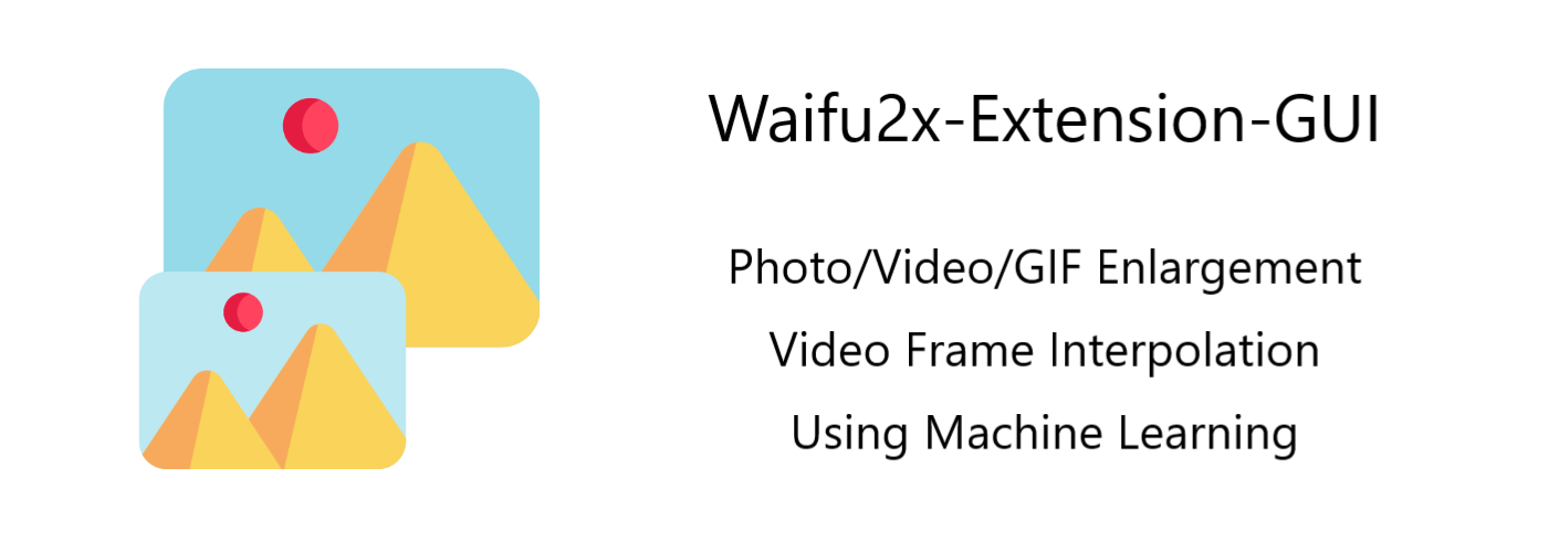 Waifu2x-Extension-GUI : Image, GIF and Video  enlarger/upscaler(super-resolution) : r/waifu2x