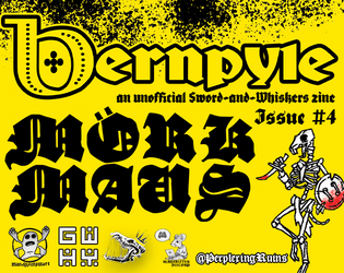 Bernpyle Issue #4 | April 2021 | MÖRK MAUS   - a MÖRK BORG x MAUSRITTER fanzine 