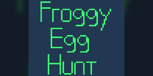 Cover image for froggy egg hunt