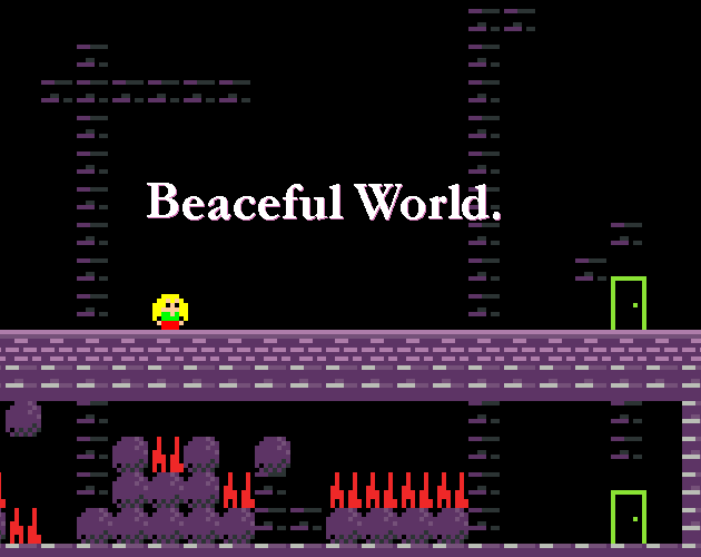 Cover image for Beaceful World.