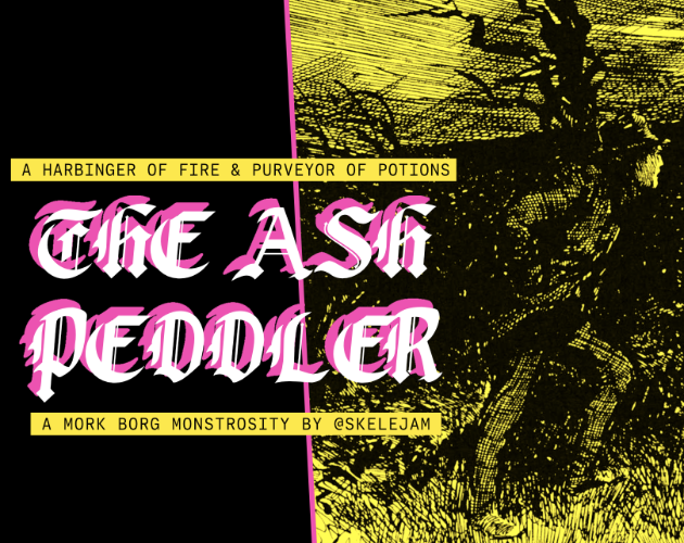 Cover image for THE ASH PEDDLER