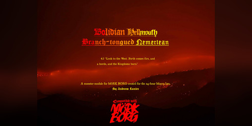 Cover image for HELLMOUTH NEMERTEAN
